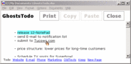 12Ghosts Notepad screenshot
